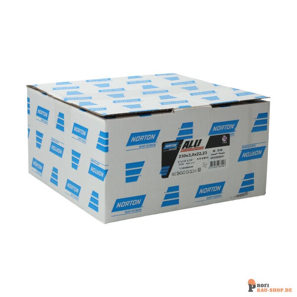 nortonschleifmittel/NORTON_schleifmittel_66252828231 Depressed center cutting off wheel Angle Grinder Norton ALU 23x3x22_23mm_146119